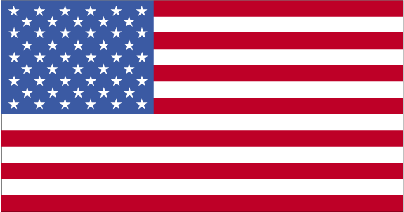 United States Map Flags