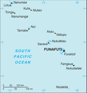 Tuvalu map Tuvalu map