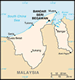 Bruneis map