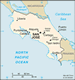 Costa Ricas map