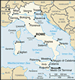 Italys map