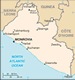 Liberias map