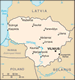 Lithuanias map