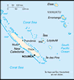 New Caledonias map