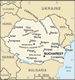 Romanias map