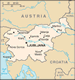 Slovenias map