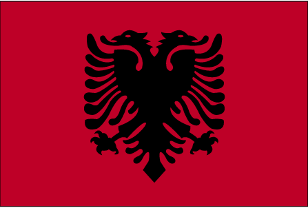 Albania flag Albania flag