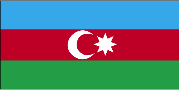 Azerbaijan flag Azerbaijan flag