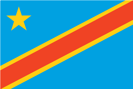 Congo, Democratic Republic of the flag