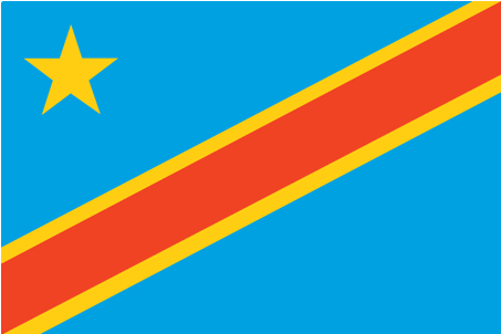 Congo, Democratic Republic of the flag Congo, Democratic Republic of the flag