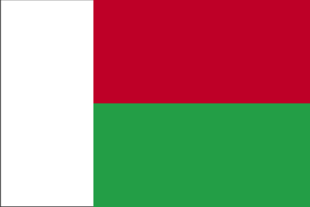 Madagascar flag Madagascar flag