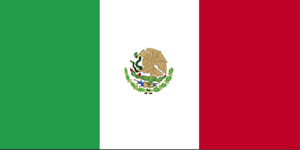 Mexico flag Mexico flag