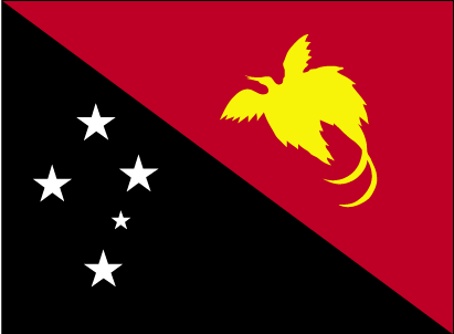 Papua New Guinea flag Papua New Guinea flag