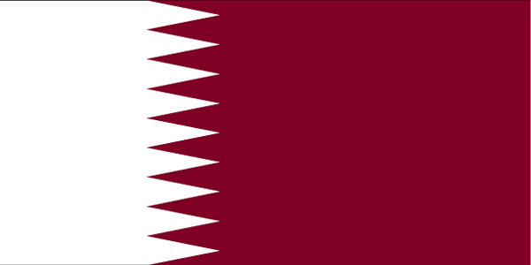 Qatar flag Qatar flag