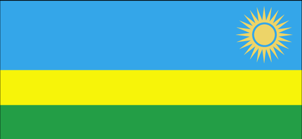 Rwanda flag Rwanda flag