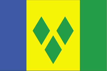 Saint Vincent and the Grenadines flag