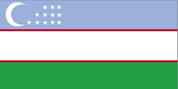 Uzbekistan flag