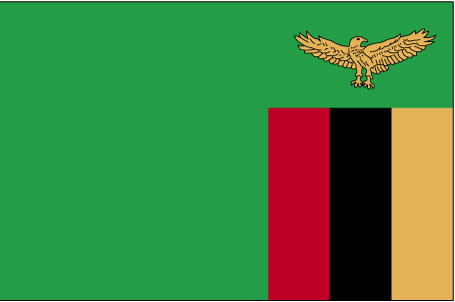 Zambia flag Zambia flag