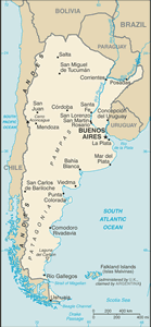 Argentina map