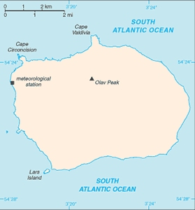 Bouvet Island map