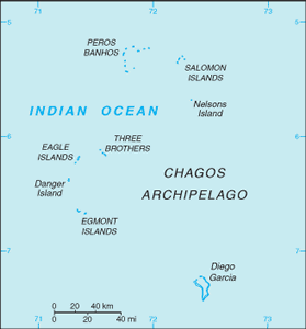 British Indian Ocean Territory map