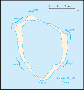 Clipperton Island map