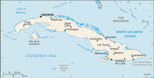 Cuba map