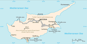 Cyprus map