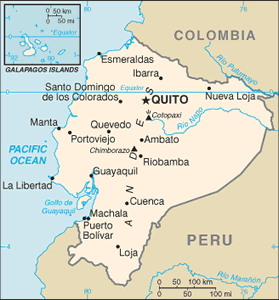 Ecuador map