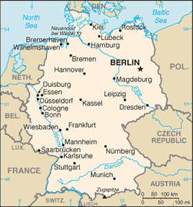 Germany map