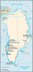 Greenland map