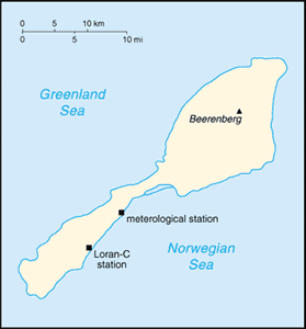 Jan Mayen map