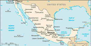 Mexico map