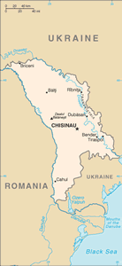 Moldova map