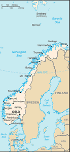 Norway map