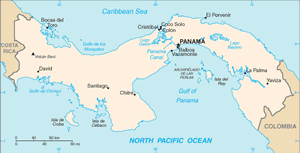 Panama map