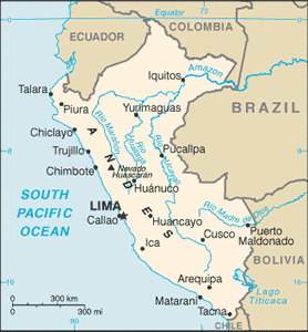 Peru map