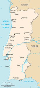 Portugal map