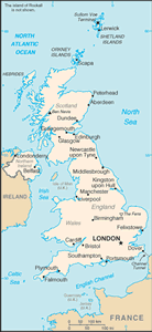 United Kingdom map