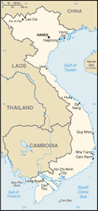 Vietnam map