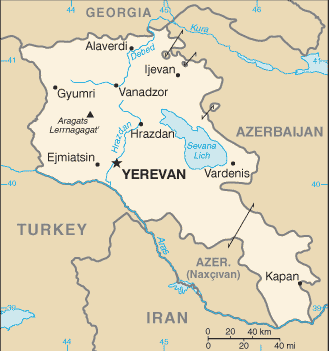 Armenia map Armenia map