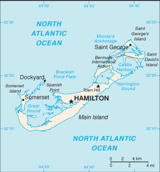 Bermuda map Bermuda map