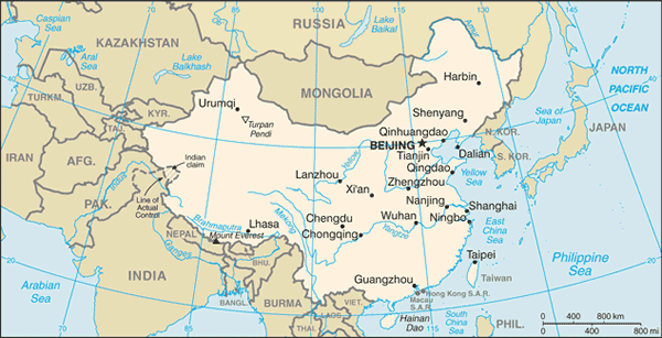 China map China map