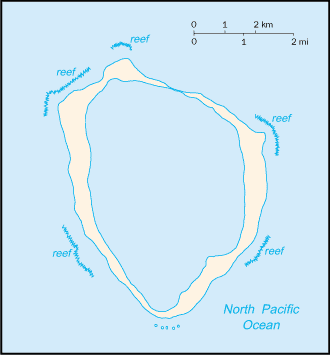 Clipperton Island map