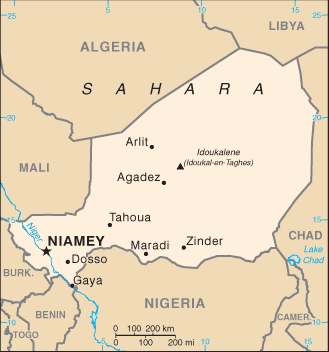 Niger map Niger map