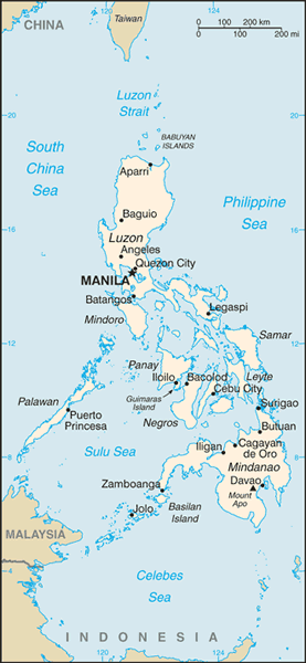 Philippines map Philippines map
