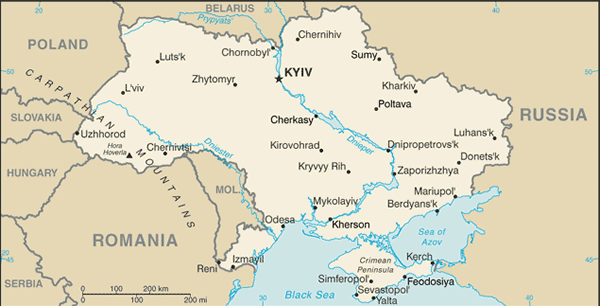 Ukraine map Ukraine map