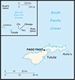 American Samoas map