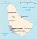 Barbados map