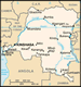 Congo, Democratic Republic of thes map